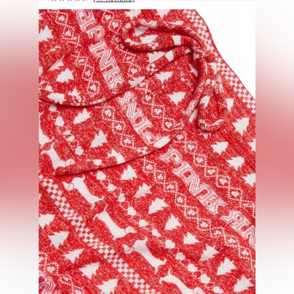 Set of pants and Long sleeve shirt XS red and tan soft and comfy - Picture 4 of 5